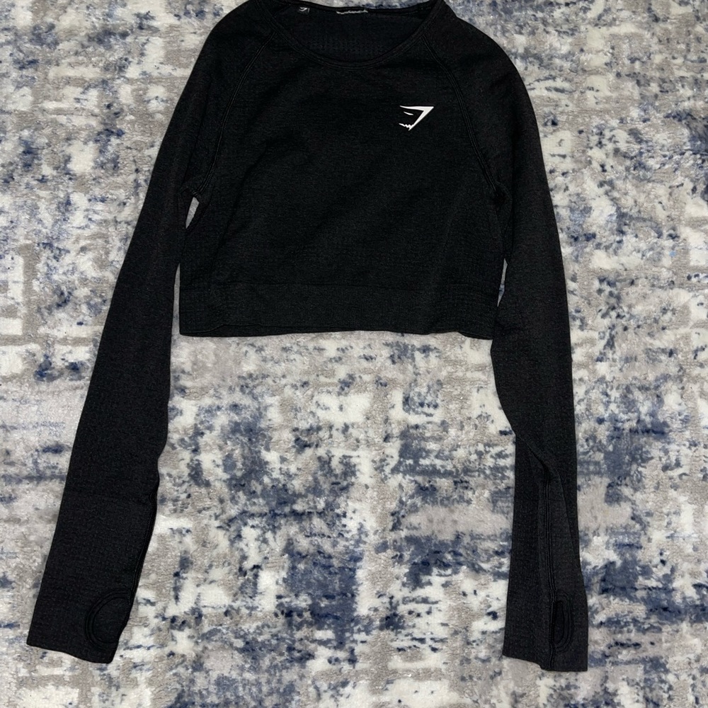 Vital Seamless Long Sleeve Crop Top
